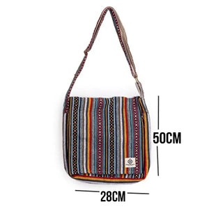 Woven Hemp Messenger Bag Freakmandu